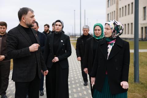 Х. Кадырова в филиале МГУ в г. Грозном